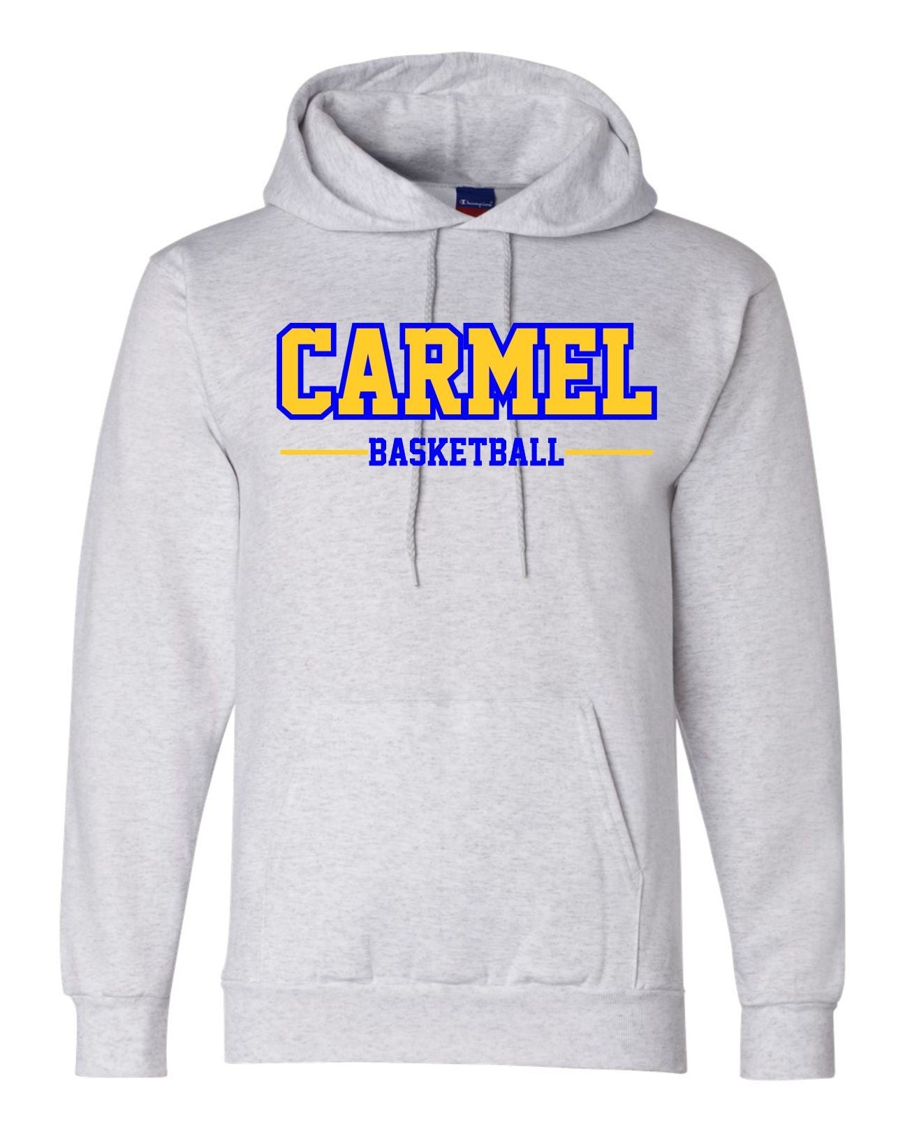 Grey Carmel Basketball hoodie