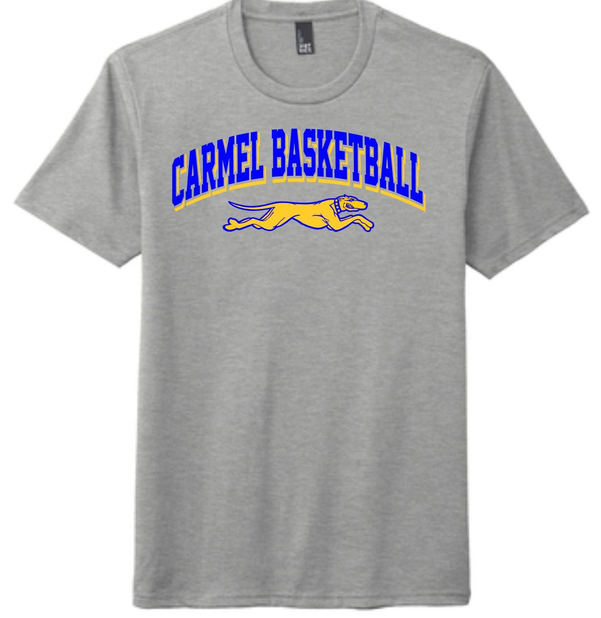 Grey Carmel Basketball short sleeve