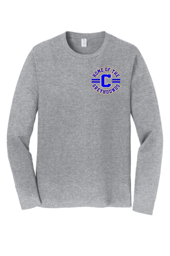 Unisex grey long sleeve