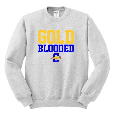 Gold Blooded Unisex Crew
