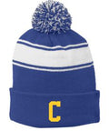 "C" Pom Beanie