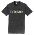 Indiana Black Unisex T-shirt