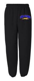 Black Elastic Sweatpants