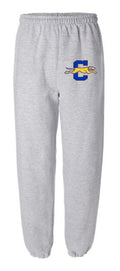 Grey Elastic Sweatpants