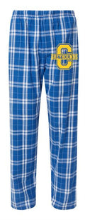 Unisex plaid pajama pants