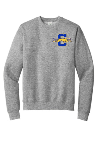 Unisex grey crewneck