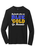 Black favorite color long sleeve t